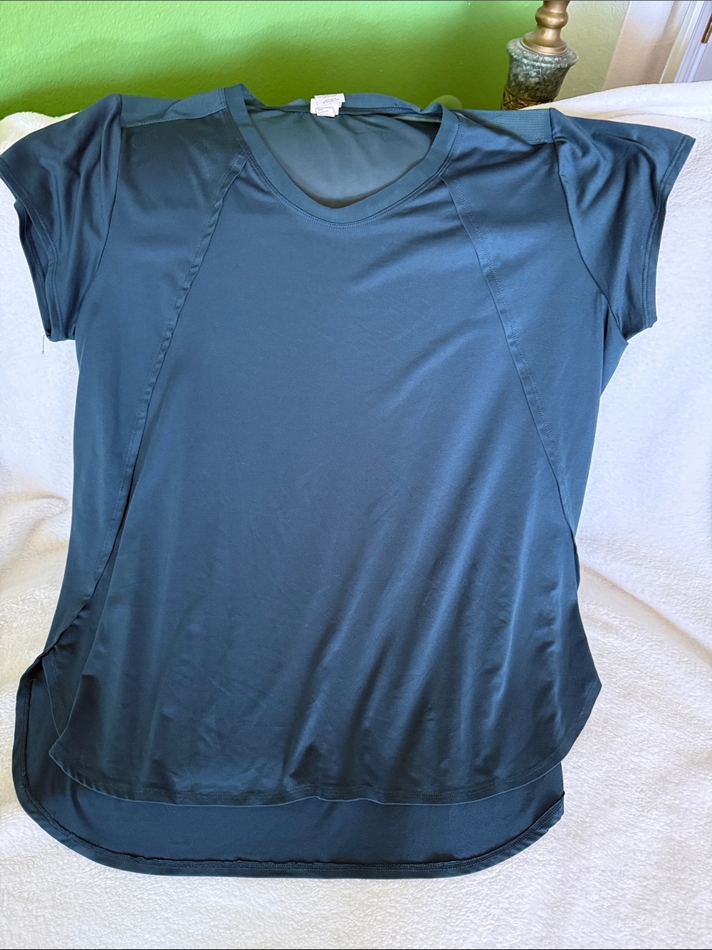 C9 by Champion Short Sleeve Active Tee in Teal Blue
